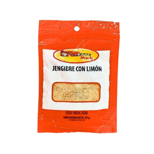 JENGIBRE CON LIMON POLVO 20GR (RECETTE MARCK)